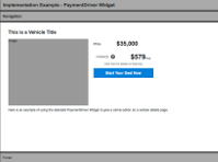 PaymentDriver Widget