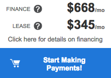 cart icon payment widget
